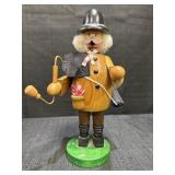 PEWO Erzgebirge hand-carved, Woodsman, smoker