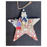 Jim Shore Nativity Scene Star Ornament
