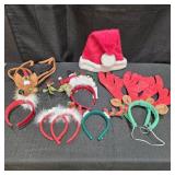 Assorted Holiday Head Bands & Hat