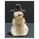 12" Wooden Snowman