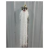 39" DEI Santa w/ Long Flowing Beard Ornament