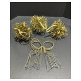 Gold Christmas Ornaments