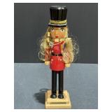 14in FAO Schwartz female nutcracker soldier