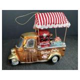 Urban Cafe Glass Ornament