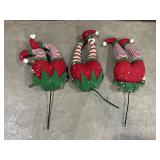 3- 21" Christmas Elf Legs