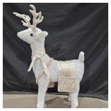 White Reindeer Footrest