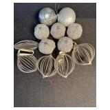 Beaded & Wire Ornaments, Sequin Ball