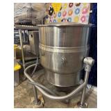 Steak Jacketed Tilting Kettle & Cupping Machine