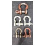 Screw Pin Anchor Shackles various