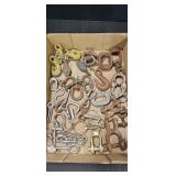 Clamps, Pulleys, Eye Hooks, Lynch pins