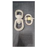 Lg Swivel Hook, 3/8in Swivel Coupling