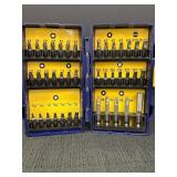 Irwin 40pc screwdriver bit set in case