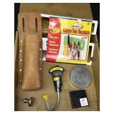 Tool belt accessory, garden tool organizer,