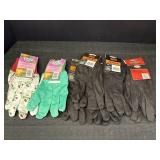 Womenï¿½s & menï¿½s gloves.  2pr womenï¿½s gardening
