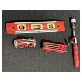 4 tools - RIDGID 9-inch magnetic torpedo level,