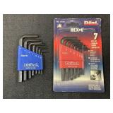 Eklind Hex L metric & inch Allen Wrenches