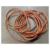Orange heavy duty extension cord