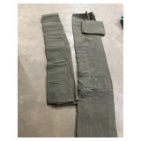 (3) Canvas trailer tarps