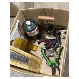 Rain gauges, hose nozzles, bulb planter, & 16oz