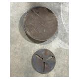 12in Sanding Wheel w/ 1/2in Shank & 8in Drill