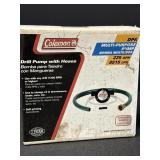Coleman drill pump with hoses