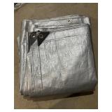 Heavy duty silver tarp
