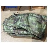 Camo tarp w/ strings
