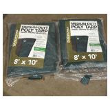 Yard works medium-duty poly trap green/ brown