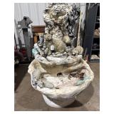 Resin Outdoor Water Fountain w/