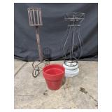 Wrought Iron Garden Decor