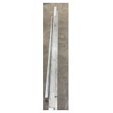 4 misc aluminum pieces, longest is 103in