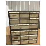 2 Akro Mils Steel & Plastic Tool Organizers