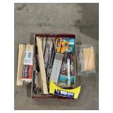 Shims, Ruler, Paint Sticks, Paint Can Spout, Tags