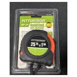 Pittsburgh 25ï¿½ x 1"ï¿½ Tape Measure