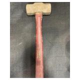 Brass Hammer w/Hickory handle