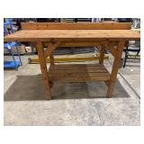 Wooden work bench/Table