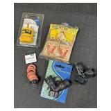 3 prong straight blade plug (male), 2 - 2way Y