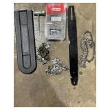 Misc 14in chain saw parts