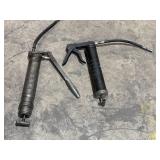 Sears pistol grip grease gun & Misc grease gun