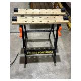 Folding work bench, 2ft wide x 30in tall, depth is