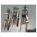 (3) Mole Traps, 1 marked Sweeney