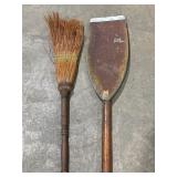 Wooden Canoe Paddle w/ Metal Tip