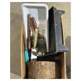 Paint Brushes, Pans, Sticks, & Edging