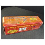 5 pc furniture mover set in original box