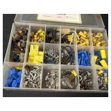 Various electrical wire connectors & terminals in