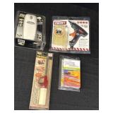 Handy can opener, hot glue gun, lighter & Freeze