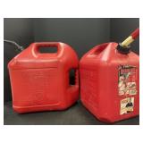 2-5 galloon Gas Cans