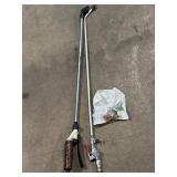 Pressure washer wands and nozzle attachments