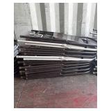 27 metal folding chairs