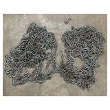 Tractor Tire Chains for a 445 W/ Loader